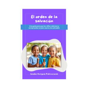 El orden de la salvación para niños - Colorear - Impreso tapa blanda